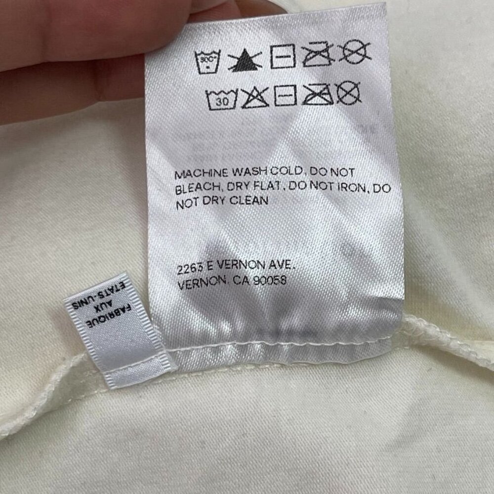 Reformation Cream Long-Sleeve Mini Dress - Picture 15 of 15
